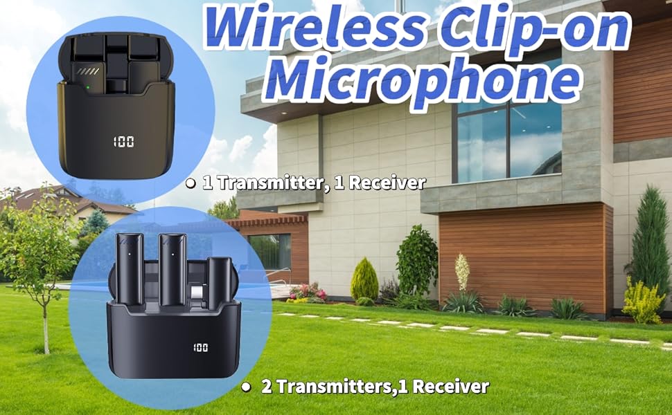 Wireless lavalier Microphone
