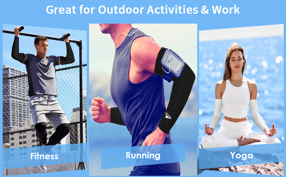 volleyball arm sleeve for spf