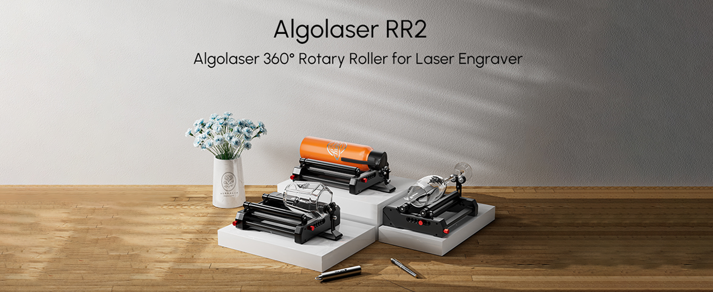 Algolaser 360° Rotary Roller for Laser Engraver