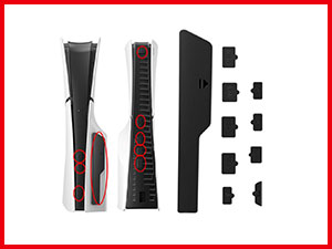 SPN-JGSP Dust Plug for PS5,9Pcs Dust Plug Kit for PS5/PS5 Slim Console