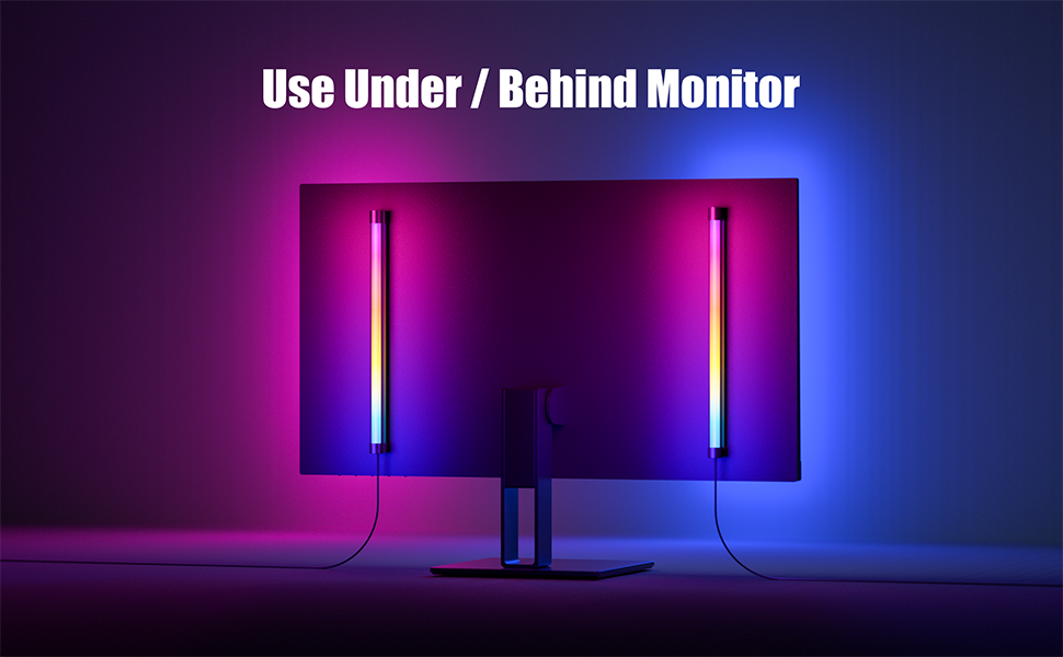 novonest Under Monitor Light Bars,15.74" Smart App Control
