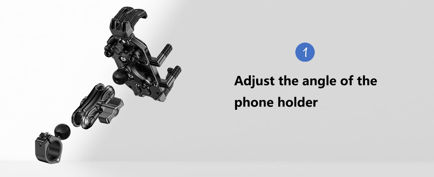 phone mount for motorcycle