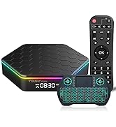 Android TV Box 12.0, EASYTONE Android TV Box 2023 4GB 32GB, Dual-WiFi 2.4GHz/5GHz WiFi6 Bluetooth...