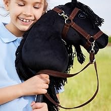 Hobby Horse Holding Black