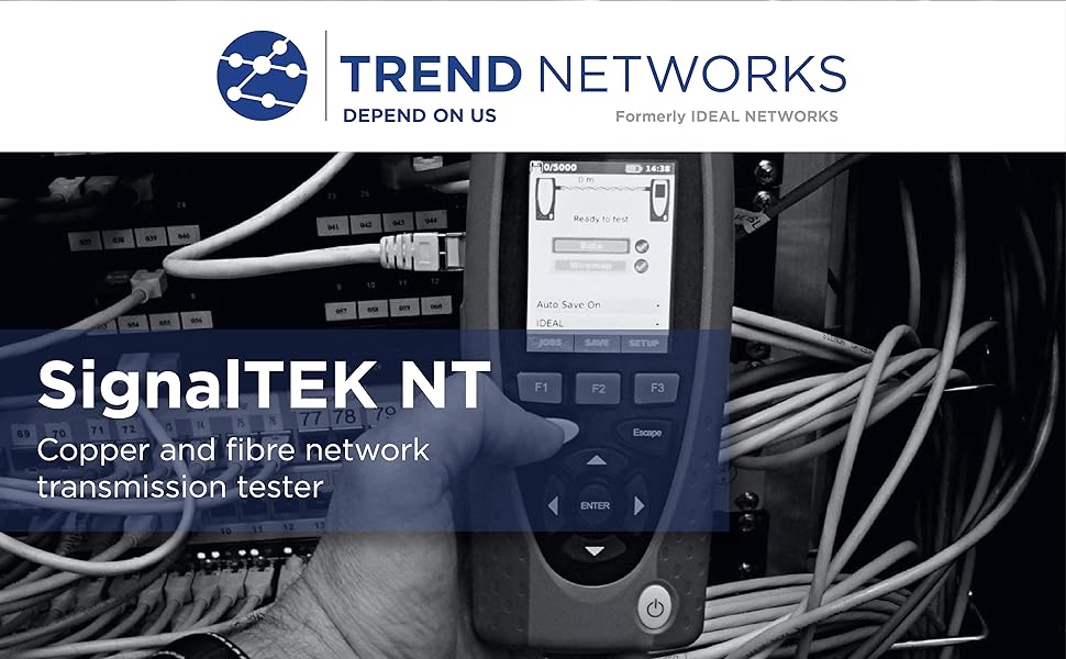 TREND Networks R156005 SignalTEK NT Touchscreen Copper & Fibre