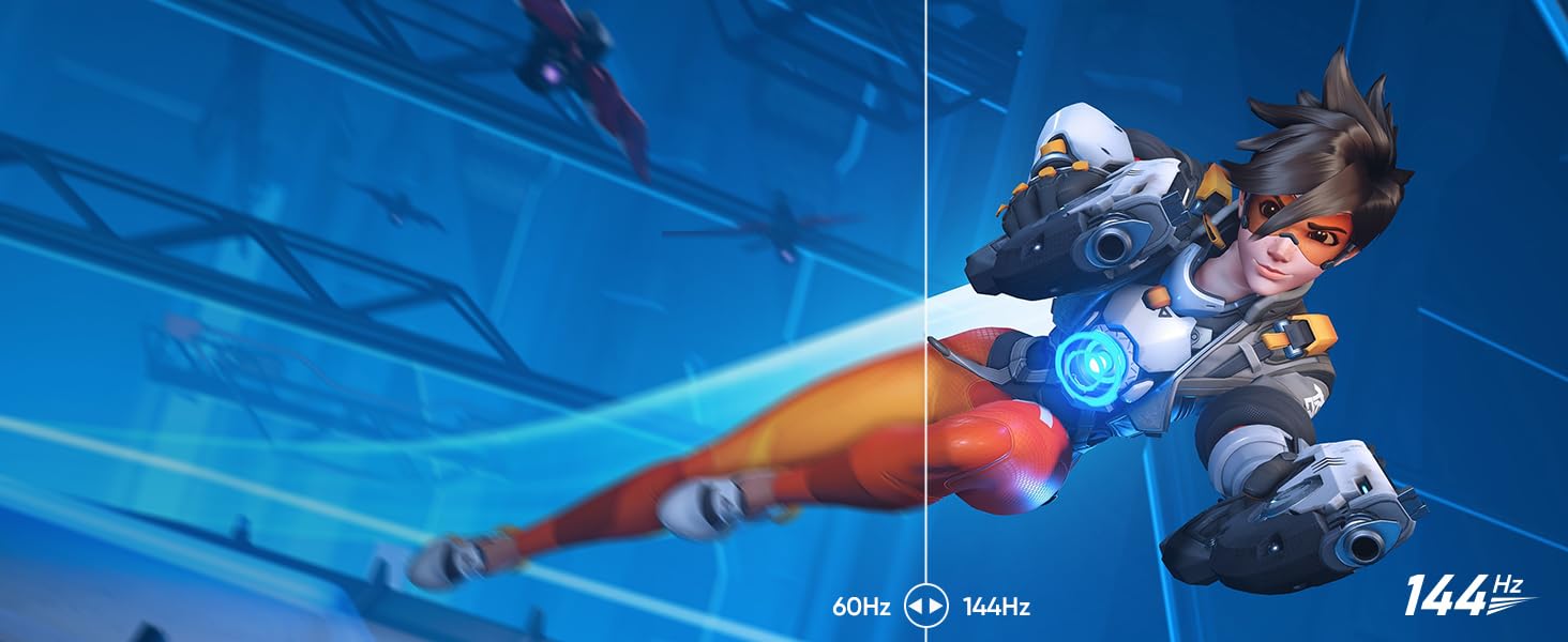 144Hz High Refresh Rate