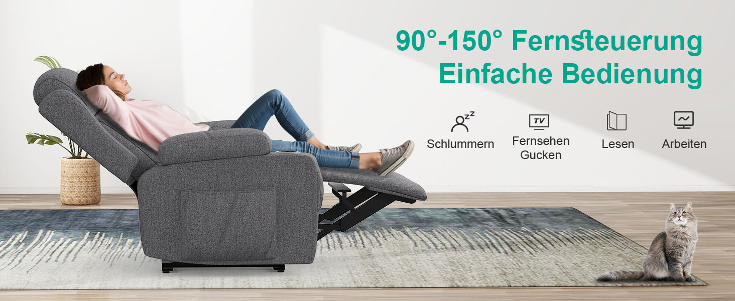 SQUEBILIFE Elektrischer Fernsehsessel