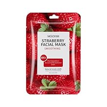Strawberry facial sheet mask