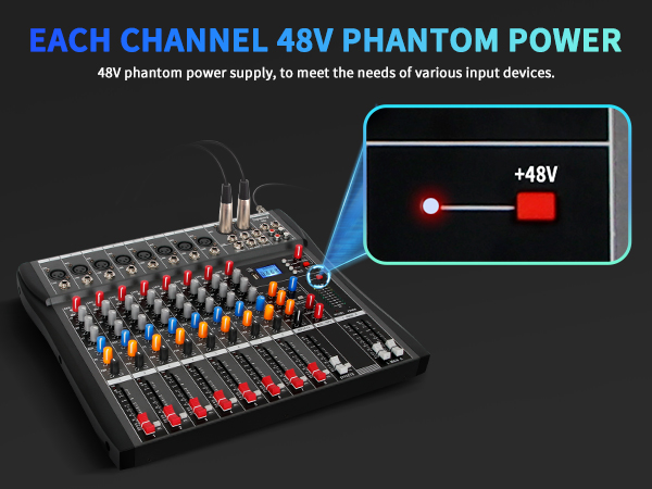 DEPUSHENG DX12 12チャンネル アナログミキサー Amazon.com: Depensheng DX12 DJ Sound Controller Interface w