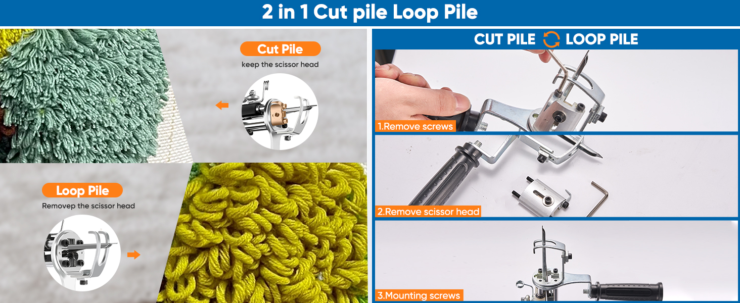 Tufting-Pistolen-Set