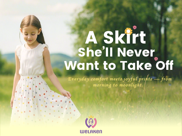 Amazon.com: Floral Long Skirt for Girls Toddler & Kids