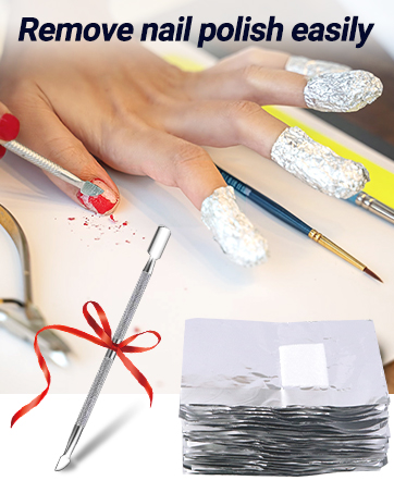 Remove nail polish easily