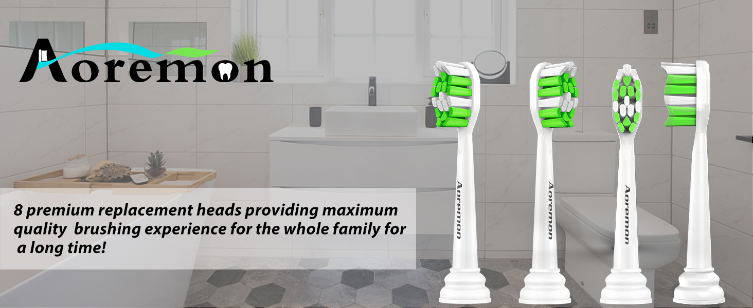 Aoremon Replacement Heads Compatible with Philips Sonicare