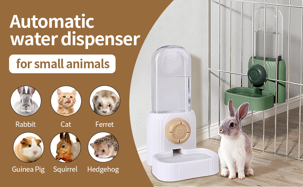 guinea pig water bottle no drip,rabbit water dispenser,hamster water bottle,rabbit water