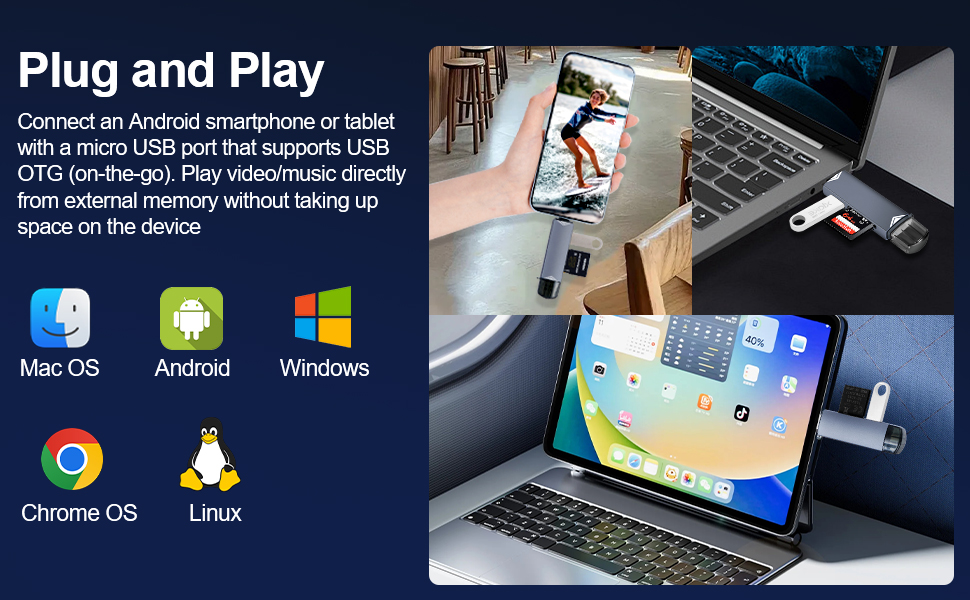 lecteur carte sd usb c