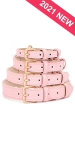 Cute Leather Dog Collar