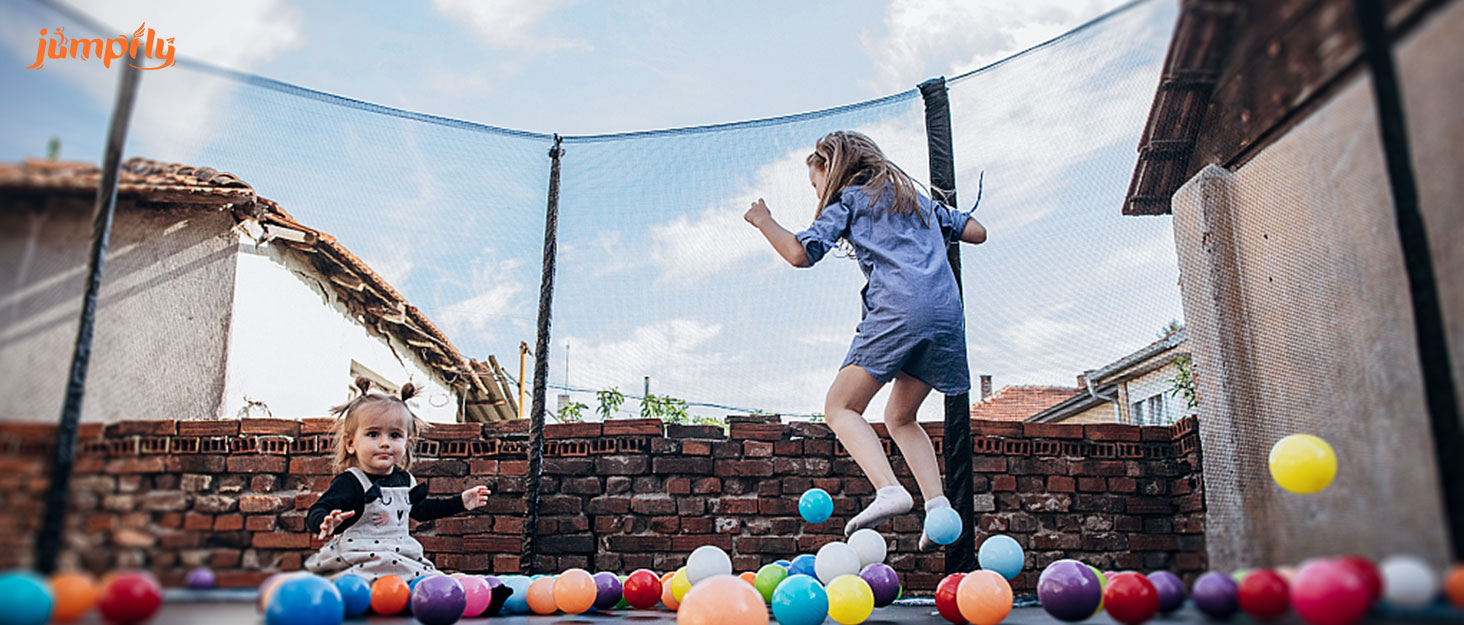 Jumpfly trampoline for Kids and Adults 10 ft trampoline