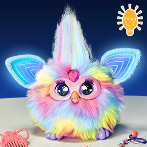 Amazon.co.jp: Hasbro F8900 Furby Tie Dye Voice-Responsive