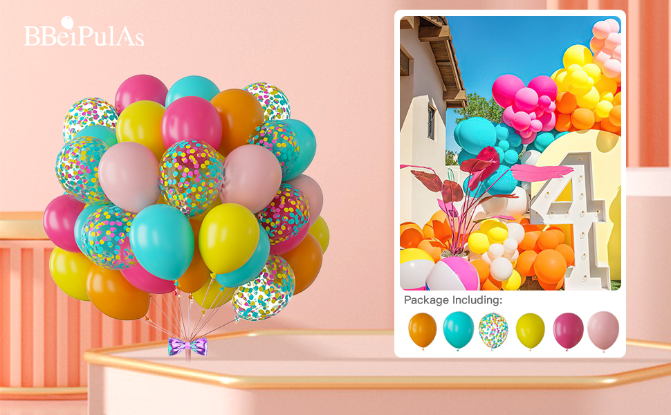 Tropical Balloon Arch Kit 