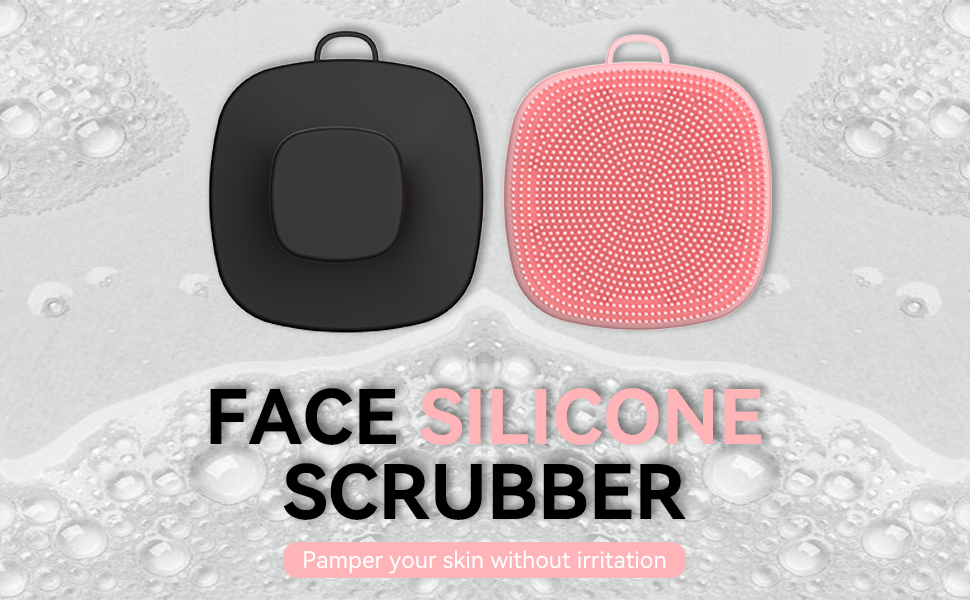 FACE SILICONE SCRUBBER Pamper your skin without irritation