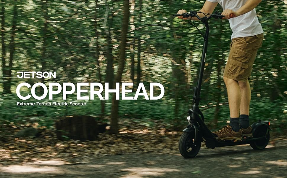 Jetson Copperhead Adult Electric Scooter with LCD Display