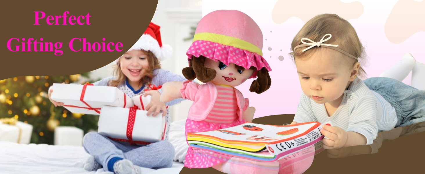 Soft Dolls for Girls, Soft Toy Doll, Stuffed Toys for Girls