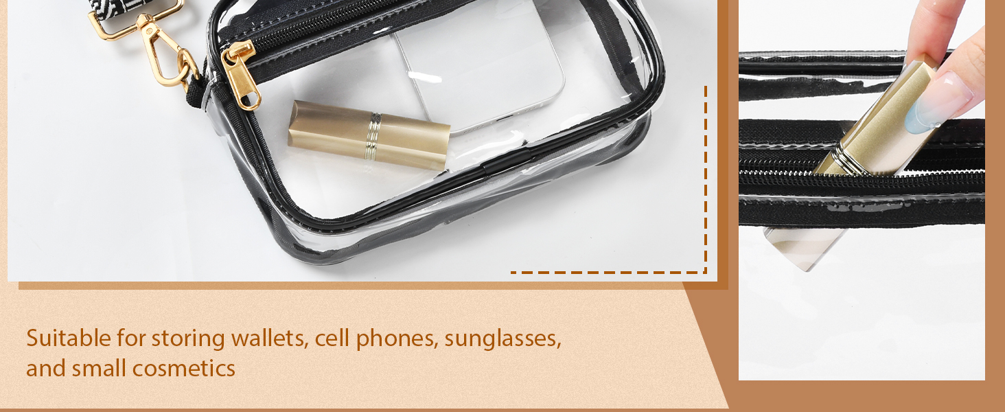 CLEAR PURSE