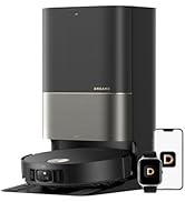 dreame X50 Ultra Robot Vacuum and Mop, Cross 2.36 in Thresholds/Barriers, 20,000Pa Suction, with ...