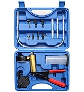 Acymner Brake Bleeder Kit with Handheld Vacuum Pump | 16PCS Brake and Clutch Bleeding System with...