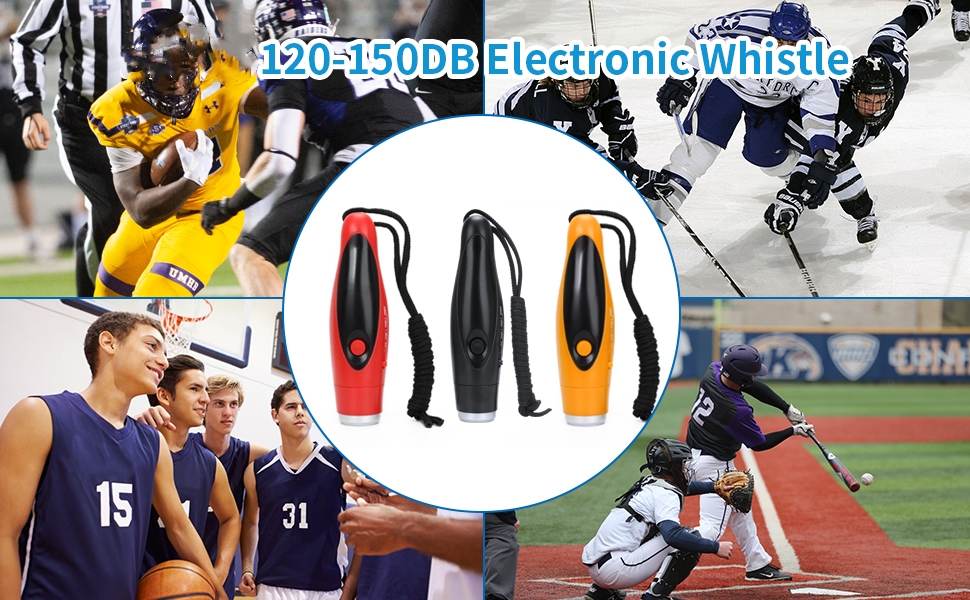 Electronic Whistle for Teacher Coach Referee, 3 Tone Electronic