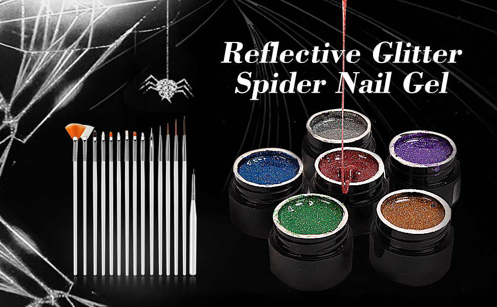 spider gel nail polish 