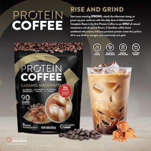 Complete Roast Caramel Protein Coffee
