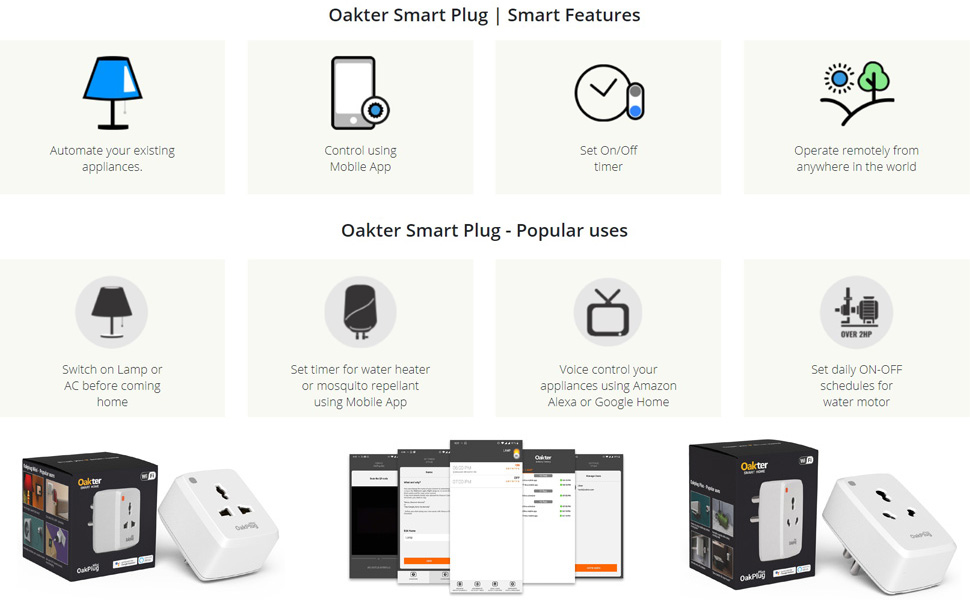 Smart Wi-Fi Plug features