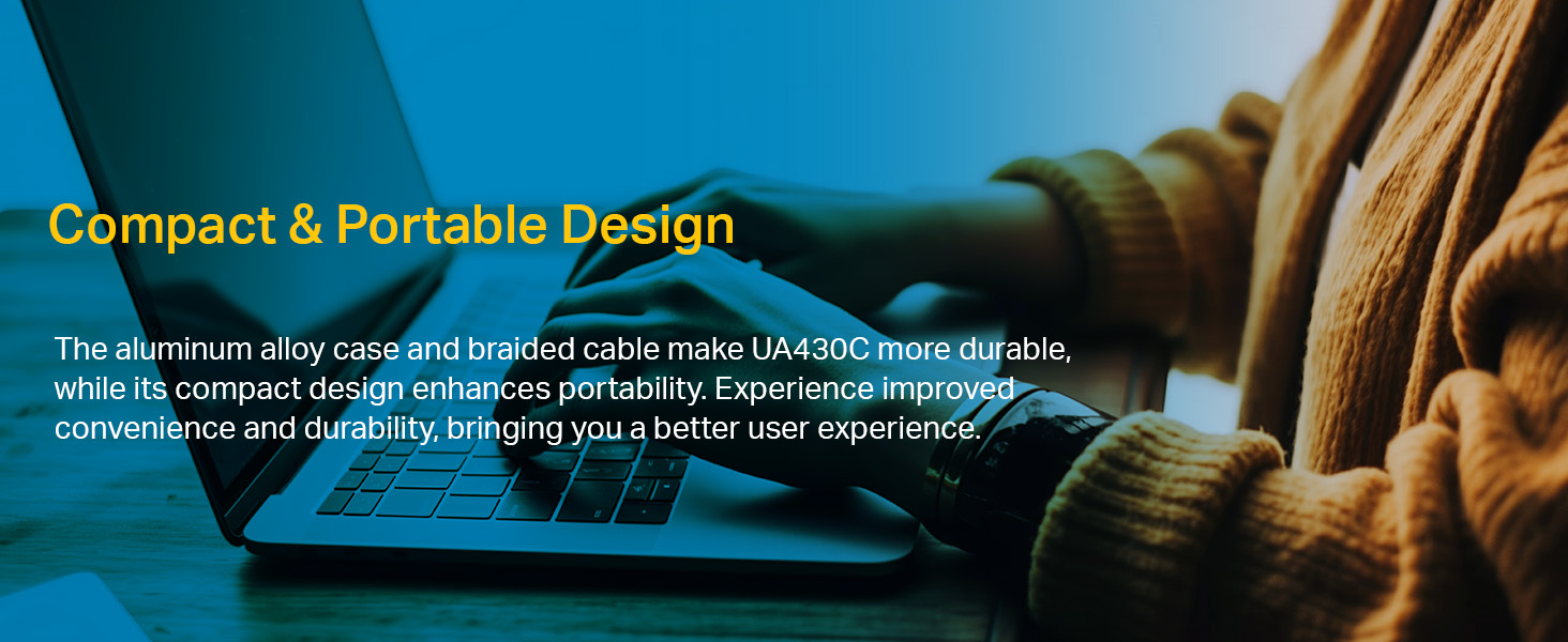 UA430C USB Type-C to 2.5 Gigabit Ethernet Network Adapter