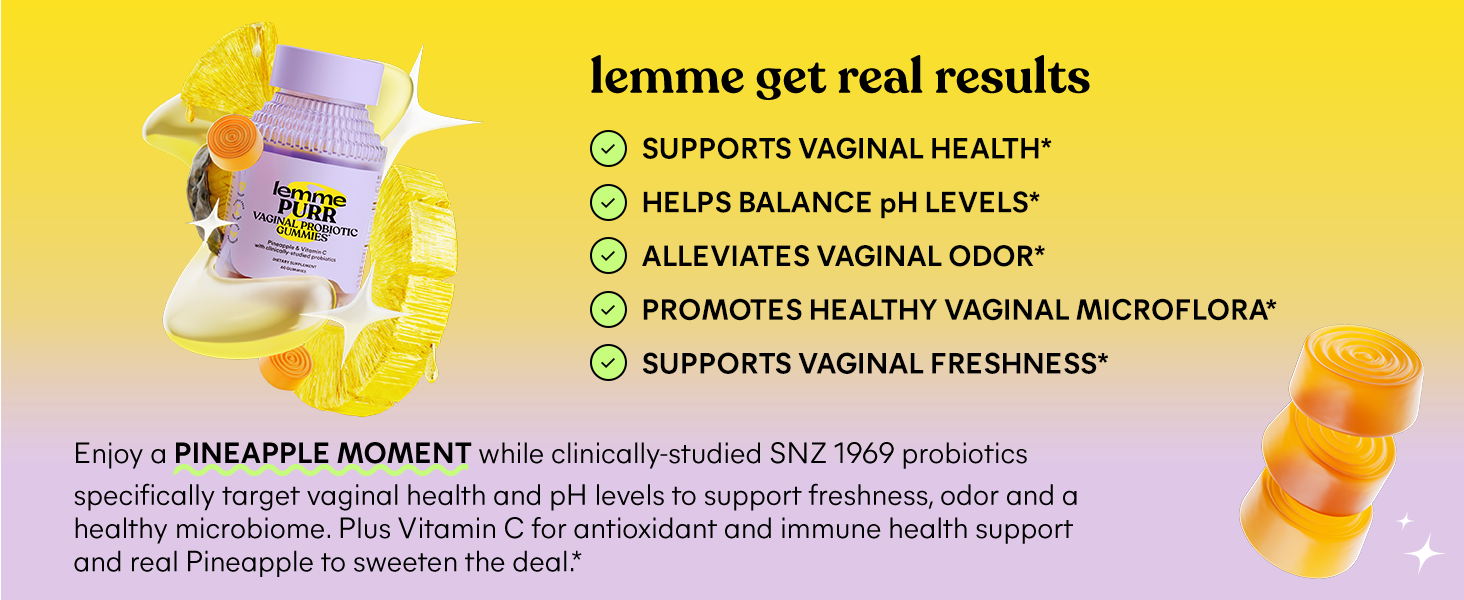 supports vaginal health odor freshness, helps balance pH levels, promotes healthy vaginal microflora