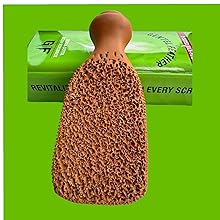 Pumice Stone, Exfoliating Clay Stone, Terra Cotta Foot Scrubber