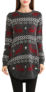 Weihnachts-Strickpullover für Damen