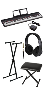 GO:Piano 88 88鍵 電子ピアノ スタンド付き Amazon | KIMFBAY 電子ピアノ 88鍵盤スタンド付き 軽量