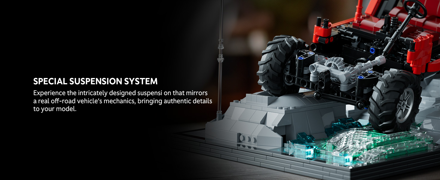 Nifeliz ADVENTURA WRANGE Off-road Vehicle Truck Car Building Toy Kit