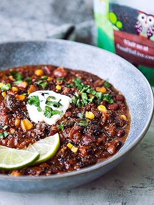 Texas Style Quinoa Bean Chili by food to live