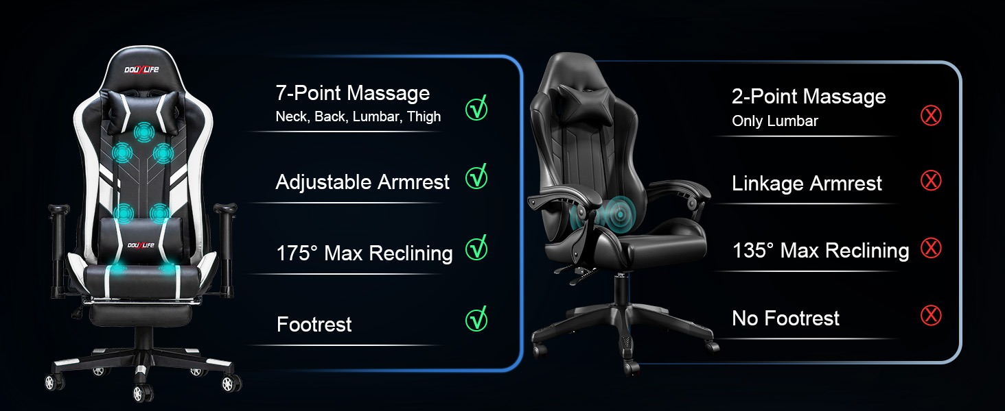 reclining leather recliner red white pink gaming chair video games chairs accessories desk comfy