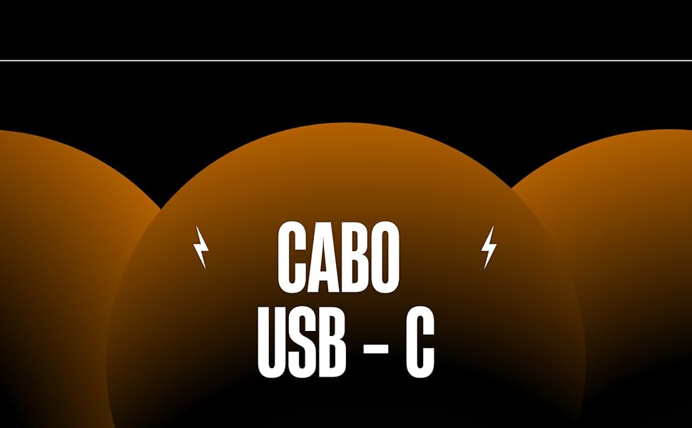 cabo USB - C ; ultrarapido ; carregamento turbo