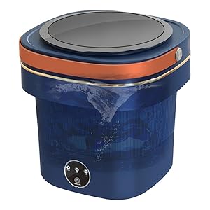 【お値下げ中】コンパクト折りたたみ洗濯機 Amazon.co.jp: Smileader コンパクト折りたたみ洗濯機 節電ミニ