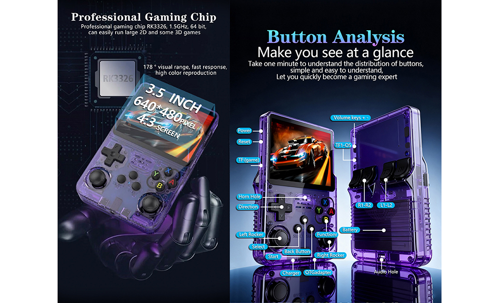 portable game console for adults