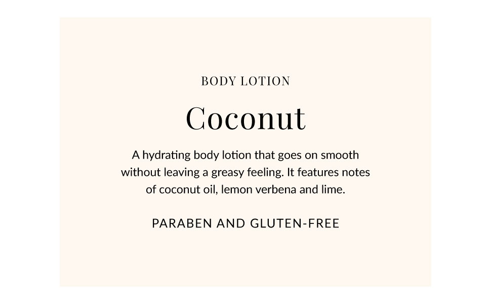body lotion