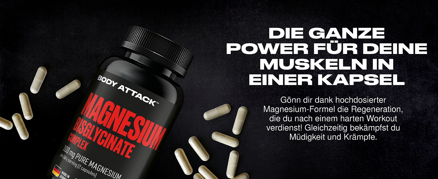 magnesium Magnesiumkapseln Bisglyciante