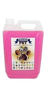 Rodent Disinfectant Rabbit Hamster Cage 5L Lemon Fresh Pet