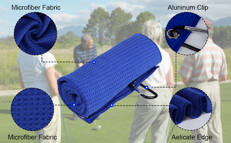 Tri-fold Golf Towels