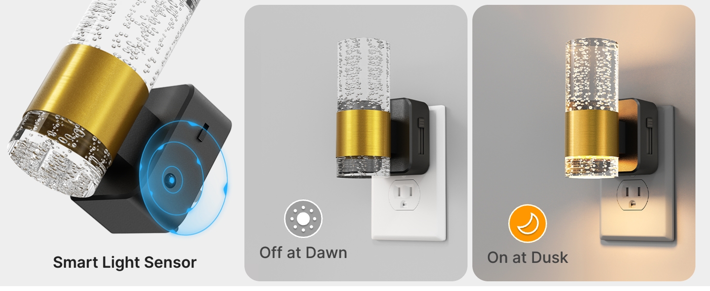 night light with light sensor