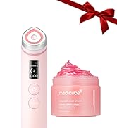 medicube Pink Skincare Set for Glass Glow Skin: Age-R Booster Pro Pink | 6-in-1 Real Glass Glow B...